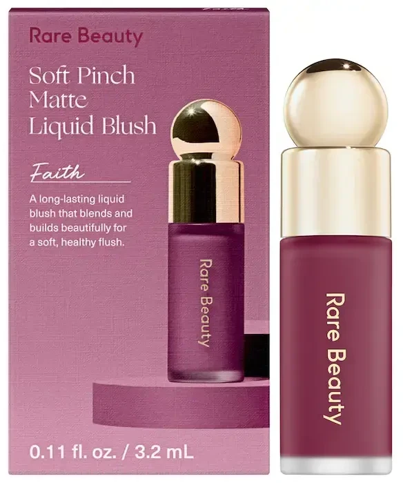 Rare Beauty Soft Pinch Liquid Blush skysti skaistalai, atspalvis: Faith, 7.5 ml