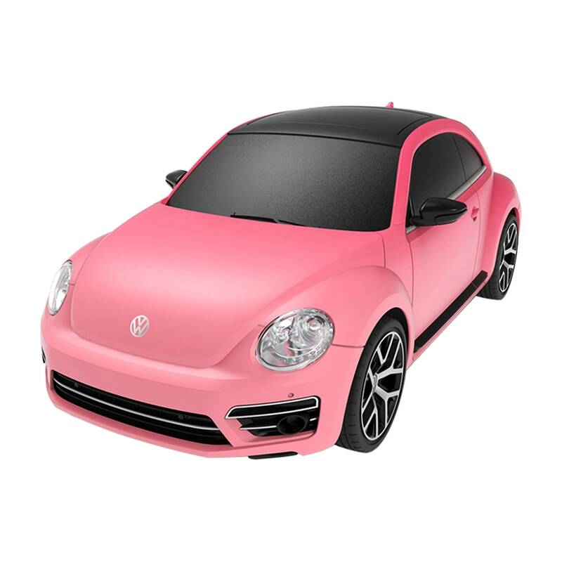 RASTAR R/C 1:24 Volkswagen Beetle nuotolinio valdymo automobilis - keičianti spalvą (rožinis)
