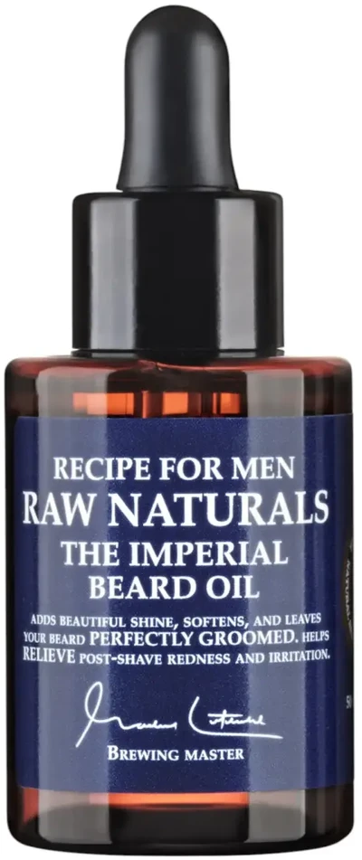 „Nuxe Raw Naturals“ imperatoriškasis barzdos aliejus, lygus ir minkštas, 50 ml vyrams