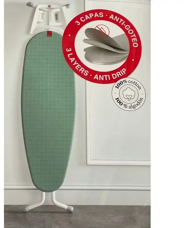 NPC Polska Rayen lyginimo lentos užvalkalas, 127 x 51 cm, juodas