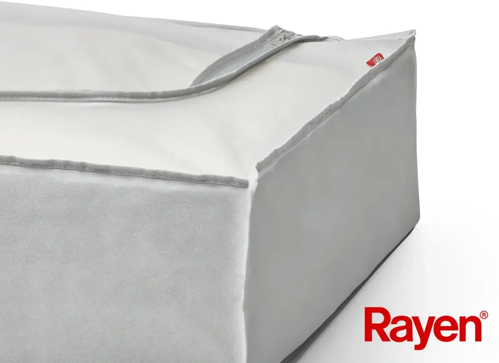 Medžiaginis rūbų krepšys Premium Rayen 103x16x45cm pilkas
