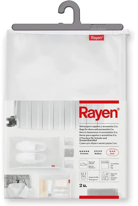 „Rayen“ batų ir aksesuarų krepšiai, 2 vnt., vandeniui atsparūs, 41 x 28 cm