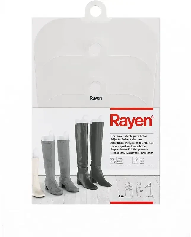 „Rayen“ batų formos laikikliai, 4 reguliuojami, S 27,5 - M 36 - L 44 x 26 cm