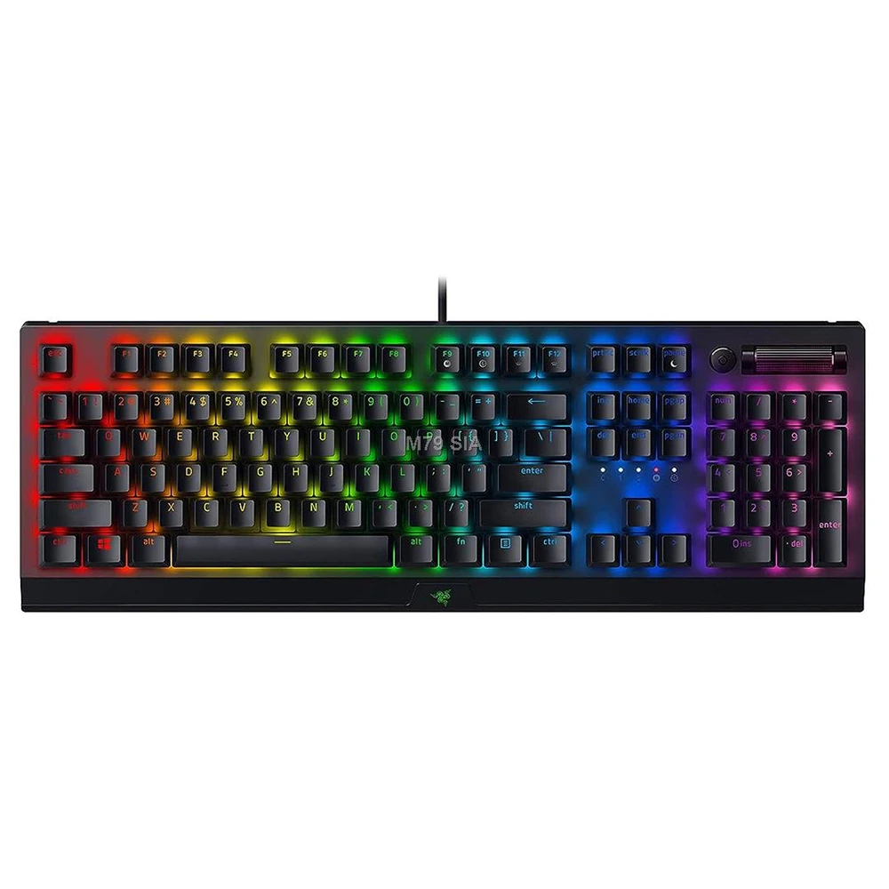 Razer | BlackWidow V4 X | Mechaninė klaviatūra žaidimams | su laidu | Nordic | Žalias Mechaninė Switches