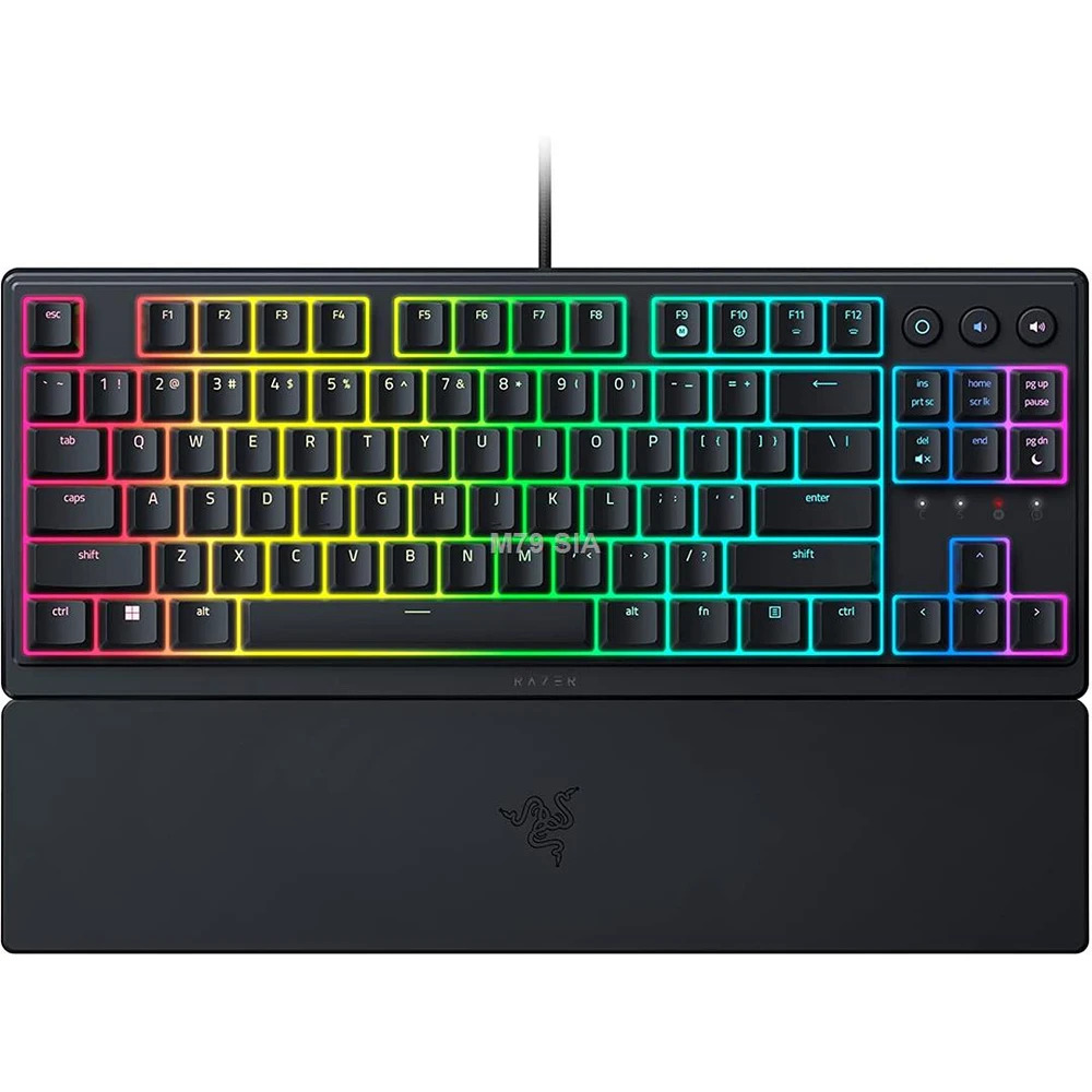 Razer | Ornata V3 Tenkeyless | Mechaninė klaviatūra žaidimams | su laidu | RGB LED pašvietimas | NORD | Juodas
