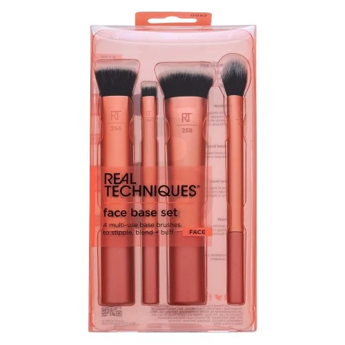Real Techniques Face Base makiažo šepetėlių rinkinys, 4 vnt.