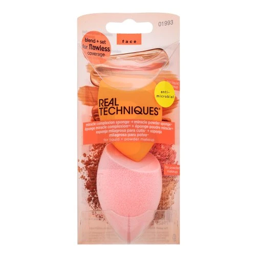 Real Techniques Miracle Complexion Sponge makiažo kempinėlių rinkinys