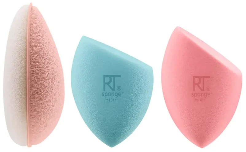 Real Techniques Makiažo kempinė Pro-Matte Porų nepralaidi 3 vnt.