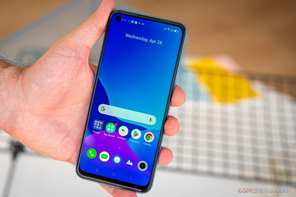 Išmanusis telefonas REALME 8 5G 4/128GB Supersonic Blue