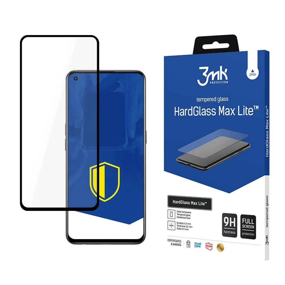 3MK HG Max Lite Realme GT Master juoda / juoda