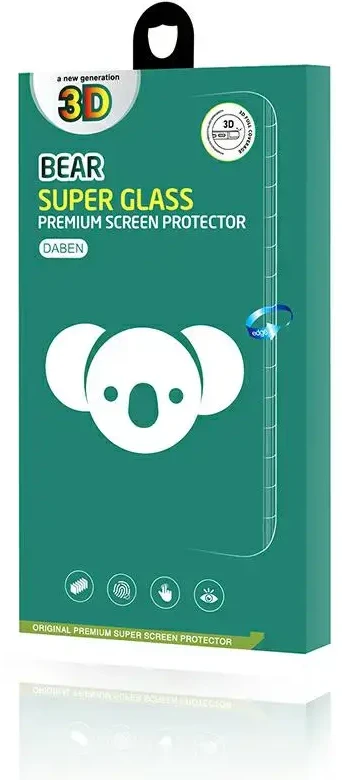 Reals Bear Super Hard dėklas telefonui Xiaomi Redmi 12 juodas