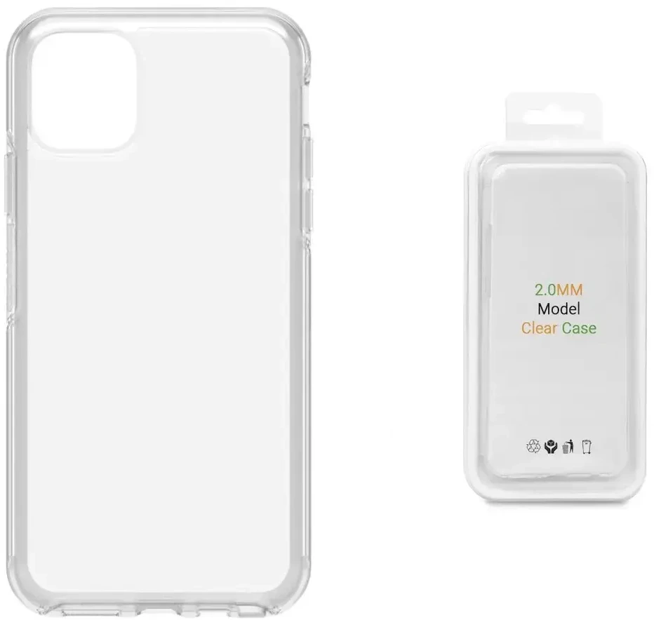 Reals case clear 2 mm silikoninis dėklas skirtas Apple iPhone 13 Pro Max skaidrus (EU Blister)