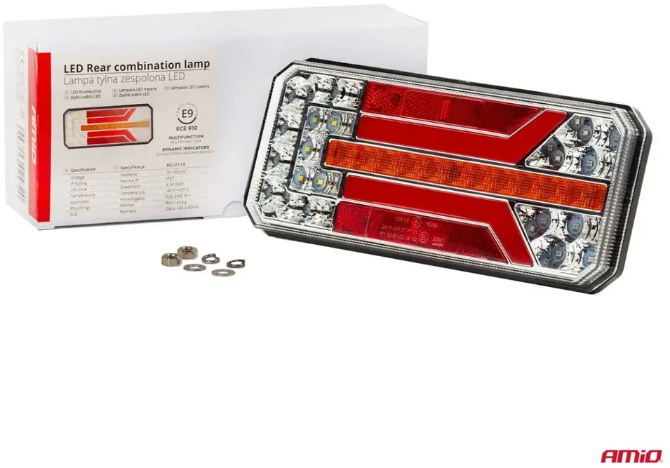 Amio Daugiafunkcinis LED galinis žibintas RCL-01-LR dynamic, dešinė