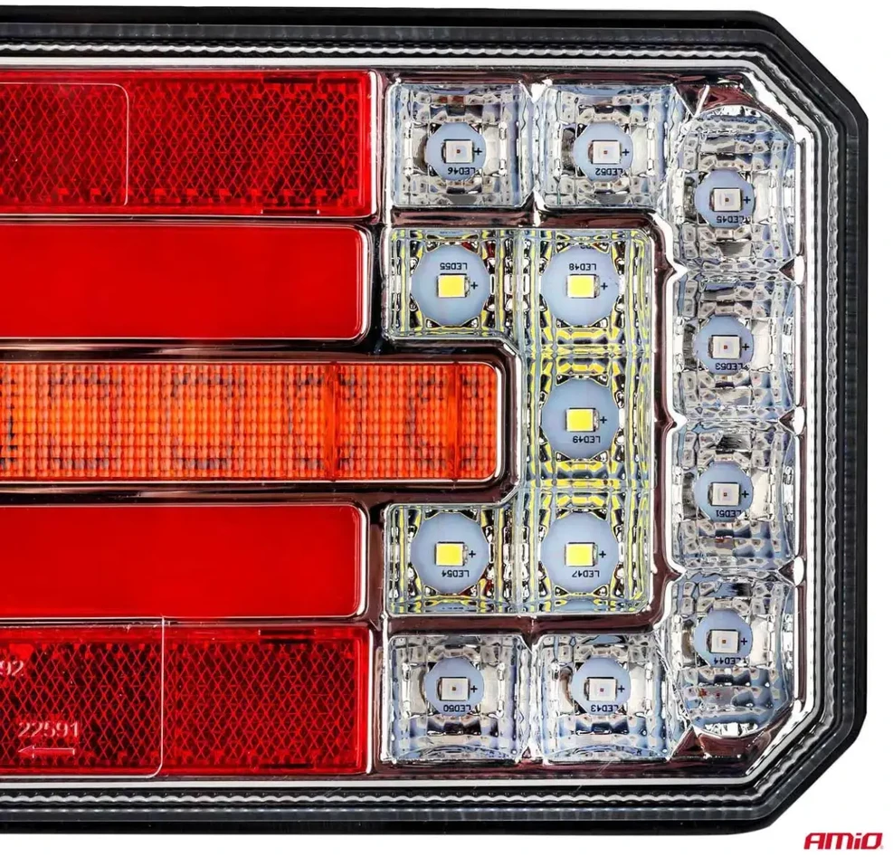 Amio Daugiafunkcinis LED galinis žibintas RCL-01-LR dynamic, kairė