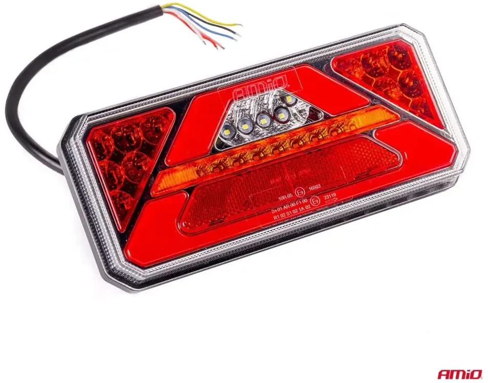 LED Kombinuota galinė lempa AMiO RCL-02-R dynamic, dešinė