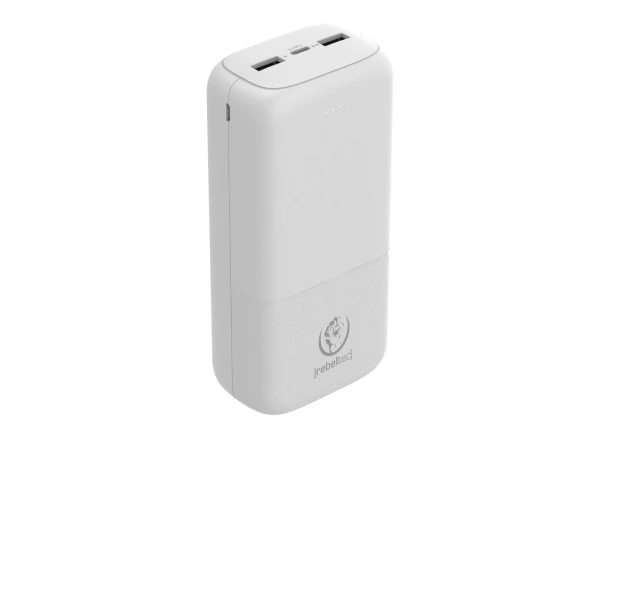"Rebeltec" powerbank P30 10W 10000mAh baltos spalvos