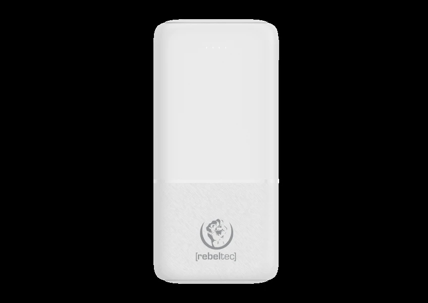 "Rebeltec" powerbank P30 10W 10000mAh baltos spalvos