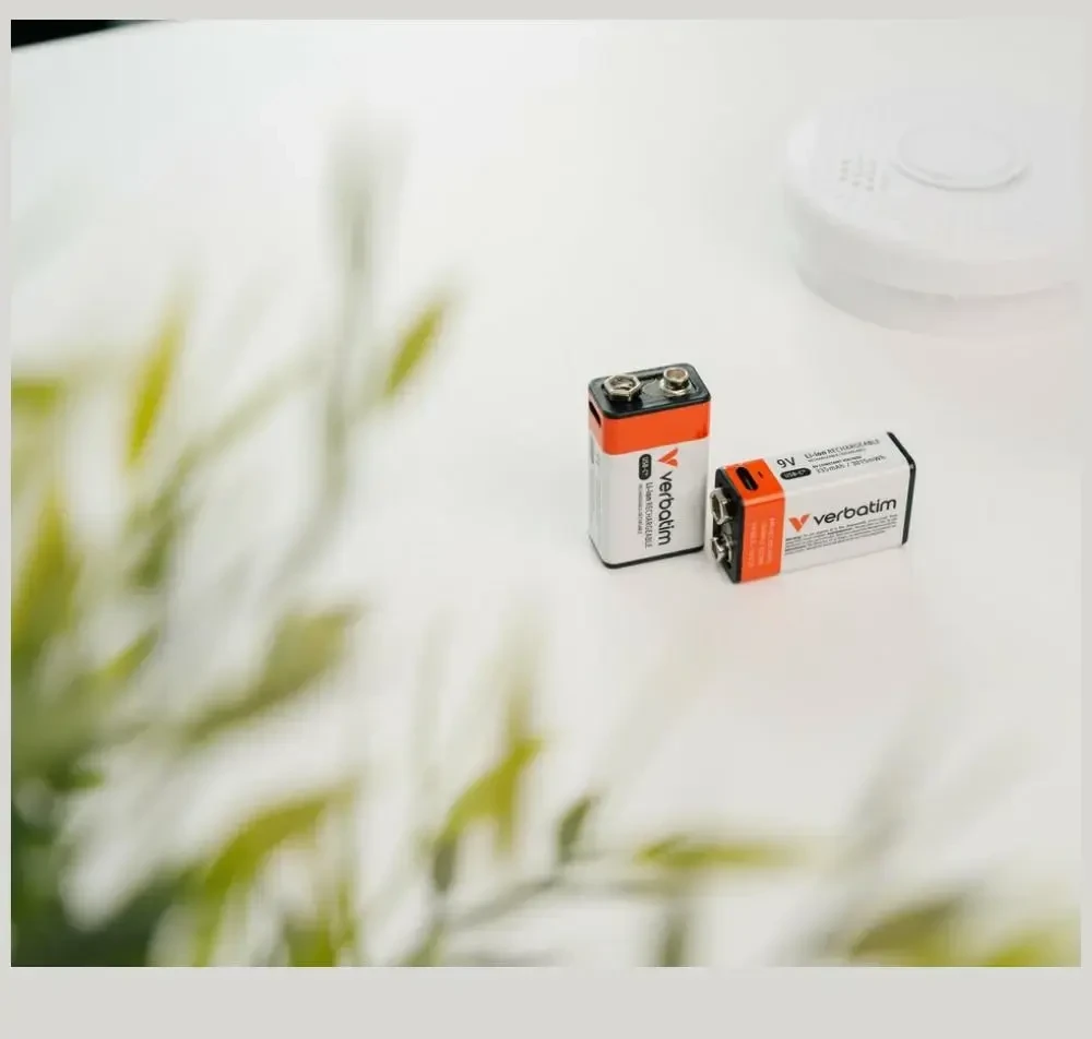 Verbatim Akumuliatorius 9V USB-C Verbatim 1szt 30251