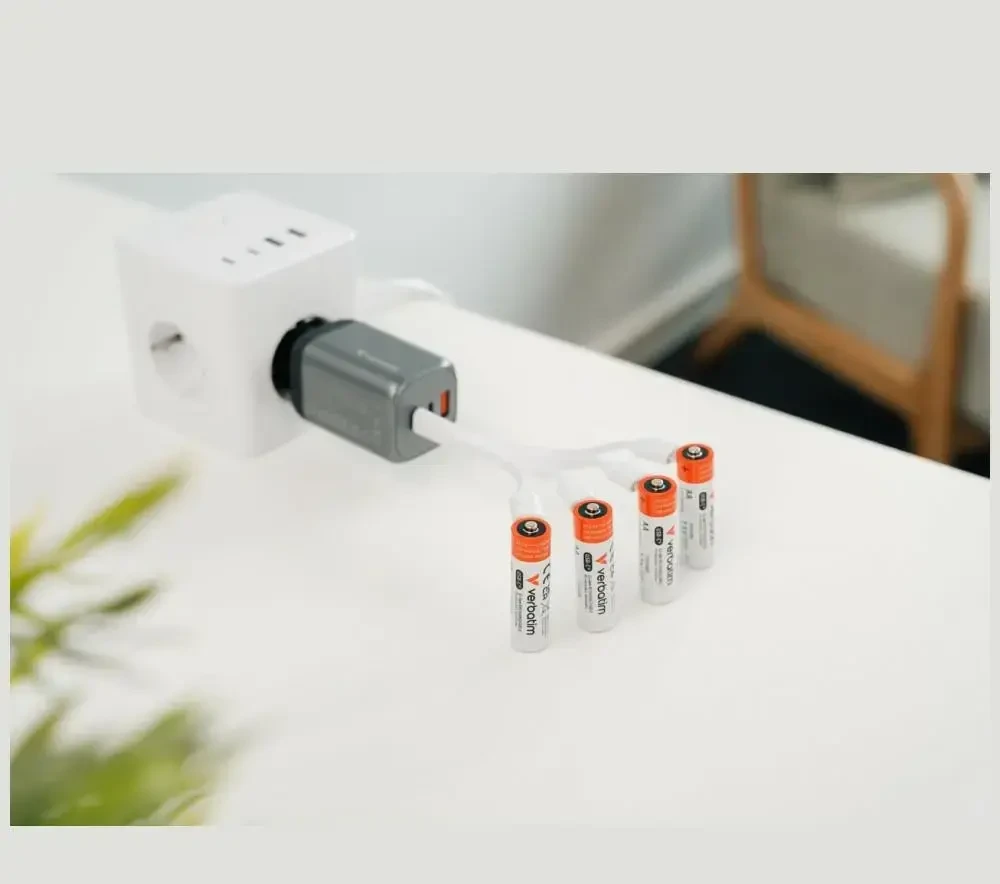 Akumulatory AA USB-C Verbatim 4vnt. 30249