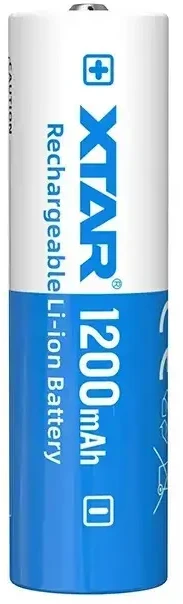 Xtar 1200mAh 3,6V 14500 AA akumuliatorius su PCB