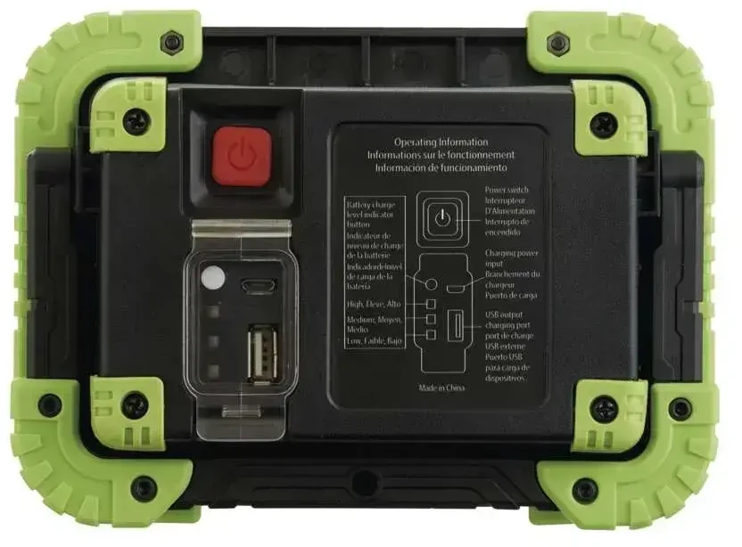 Nešiojamas COB LED šviestuvas, 600lm, įkraunamas, 3000mAh, su POWERBANK, IP44, EMOS
