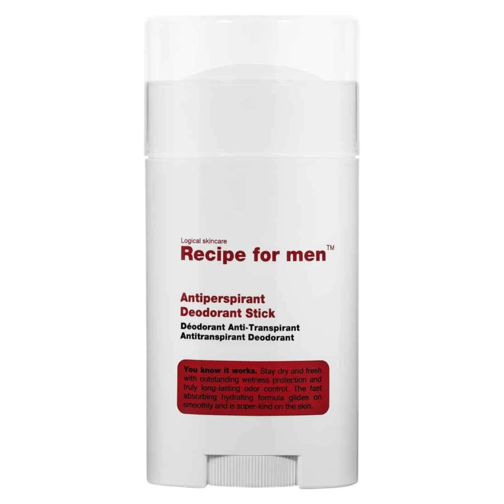 Recipe For Men Antiperspirant Dezodorantas Freshness Dezodorantas Stick For Men, 50 ml