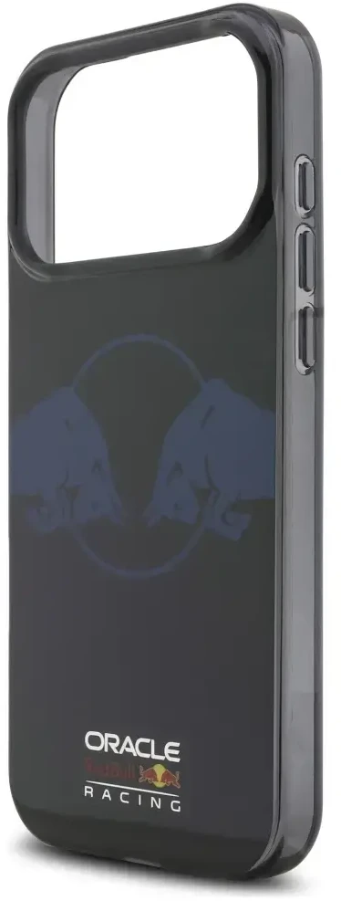 Red Bull Raudona Bull Dėklas Raudona Bull IML skaidrus Two Bulls MagSafe skirtas Apple iPhone 17 Pro Max mėlynos spalvos