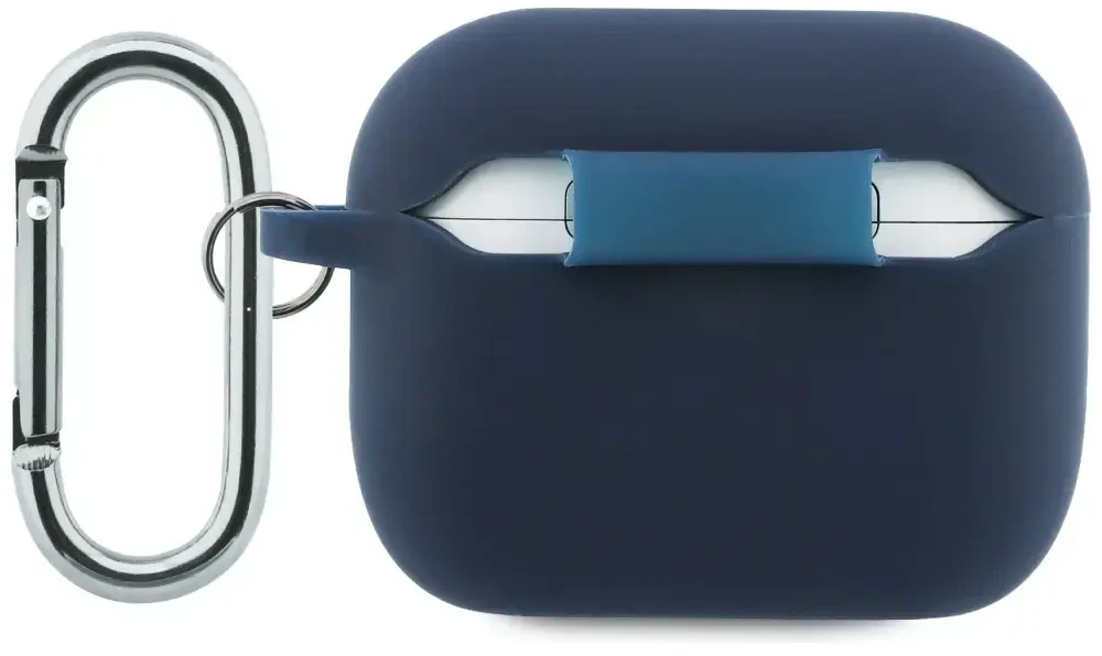 Red Bull Raudona Bull „Raudona Bull Lines“ silikoninis dėklas, skirtas „AirPods Pro 3“, tamsiai mėlynas