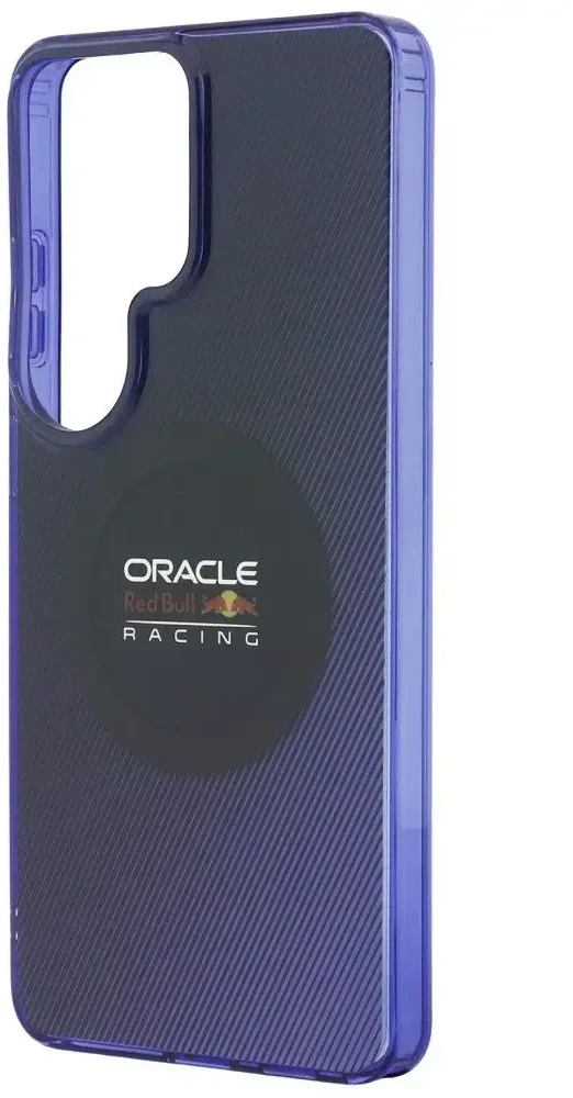 Red Bull Raudona Bull Raudona Bull PC Double Layer Blended Lines Magnetic dėklas skirtas Samsung Galaxy S26 Ultra mėlynos spalvos