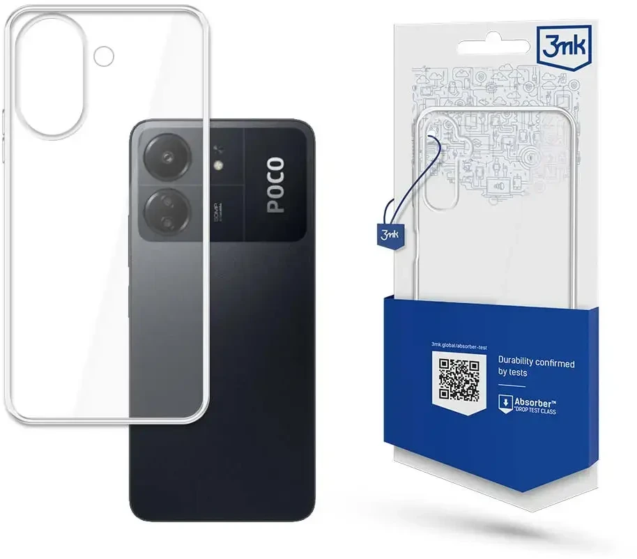 3mk Armor Xiaomi Redmi 13C 5G - dėklas telefonui skaidrus