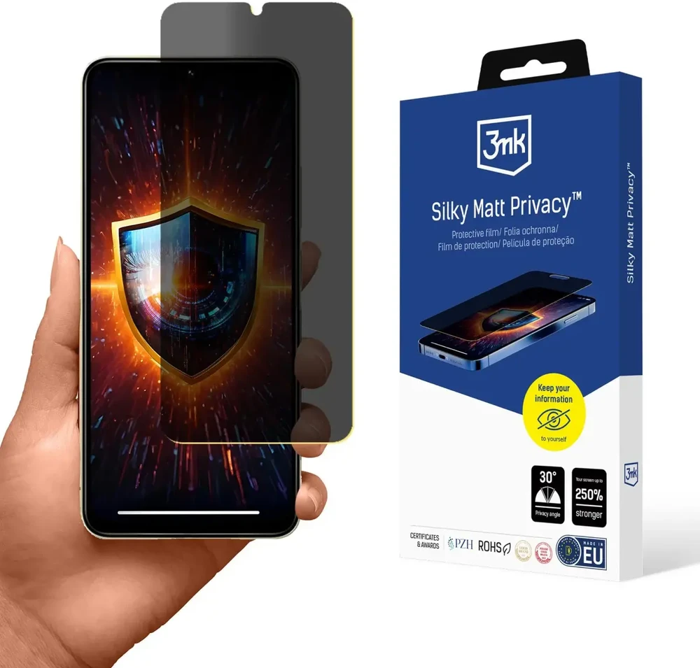 3Mk apsauga „Redmi 14R 5G“ – 3mk šilkinis matinis privatumas