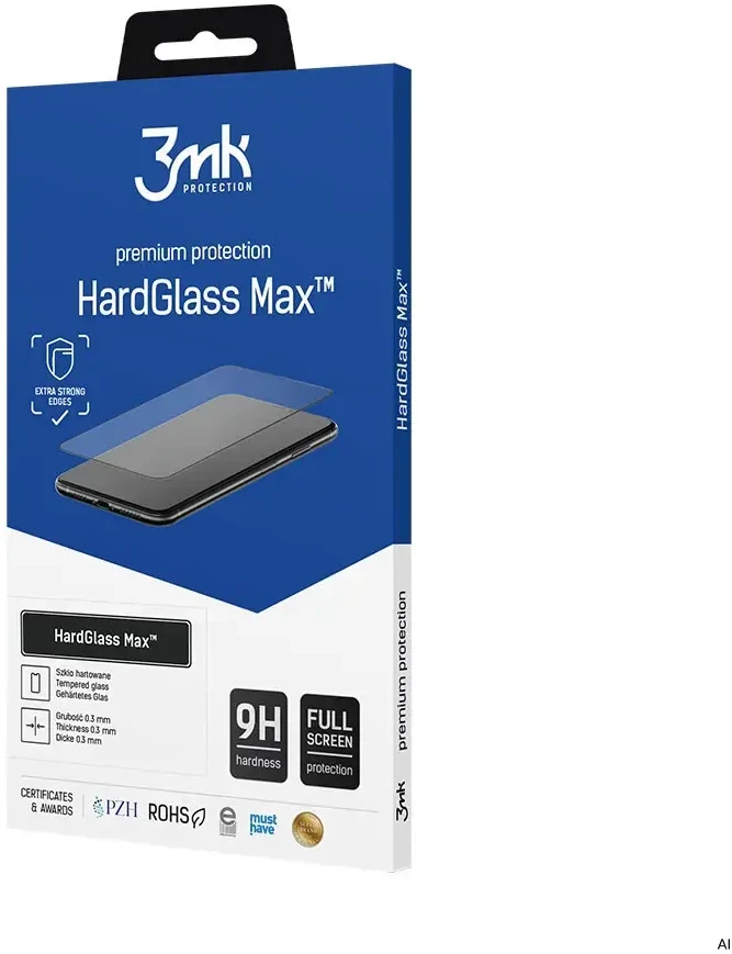 3Mk Protection Redmi Note 15 4G/5G - 3mk HardGlass Max Juodas