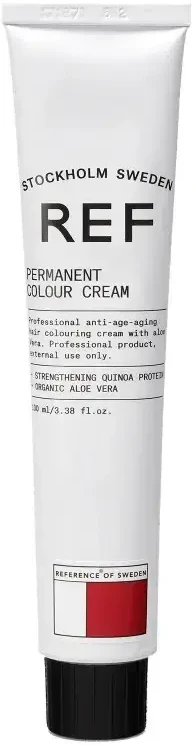 Ref Stockholm REF Permanent Colour Vegan Permanent Hair Dye 7.53 Mahogany Golden Skirtas šviesiems plaukams, 100 ml