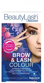 „Refectocil Beautylash“ antakių ir blakstienų dažų rinkinys, vidutinio rudumo, 1 vnt.