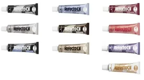 Antakių ir blakstienų dažai RefectoCil 15ml - Nr.3 Ruda