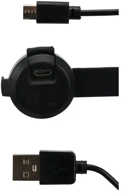 Trixie Flasher USB, šviesus pakabukas šunims, 3 × 8 cm