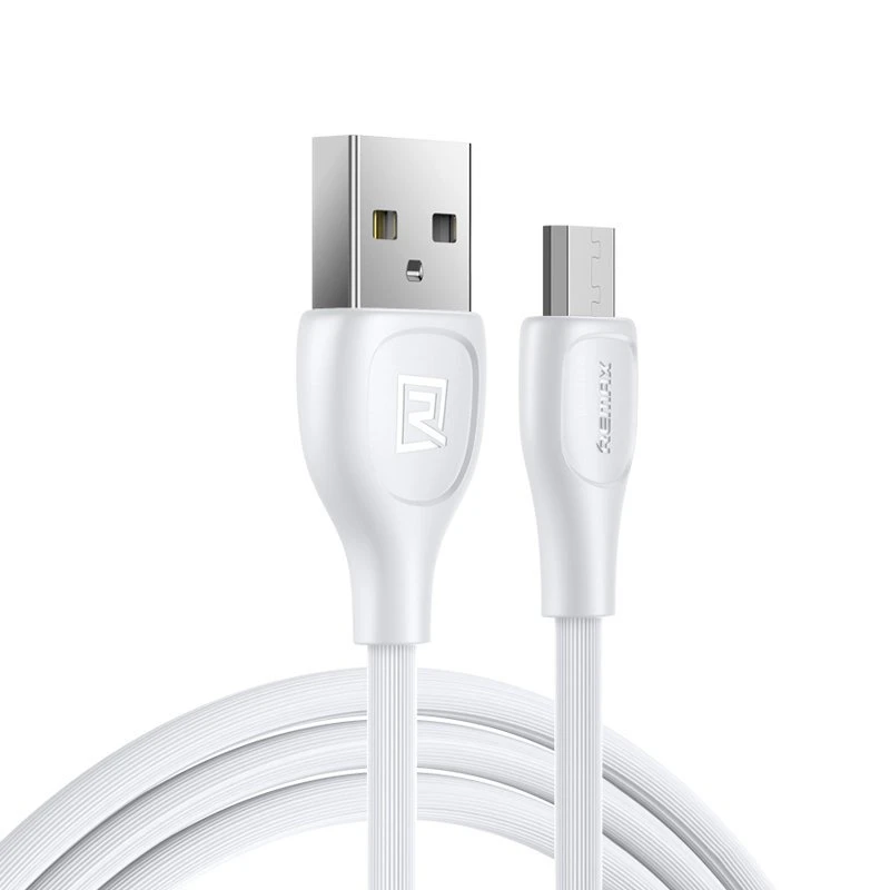 USB Micro Remax Lesu Pro laidas, 1m (baltas)