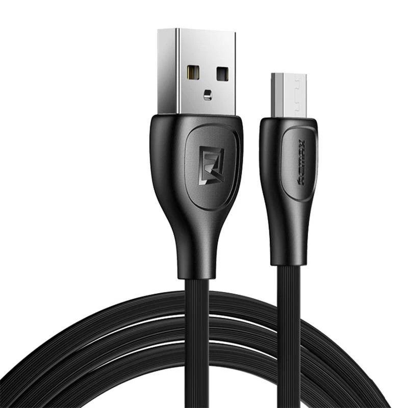 Remax Lesu Pro kabelis USB - micro USB 1m 2.1A - Juodas