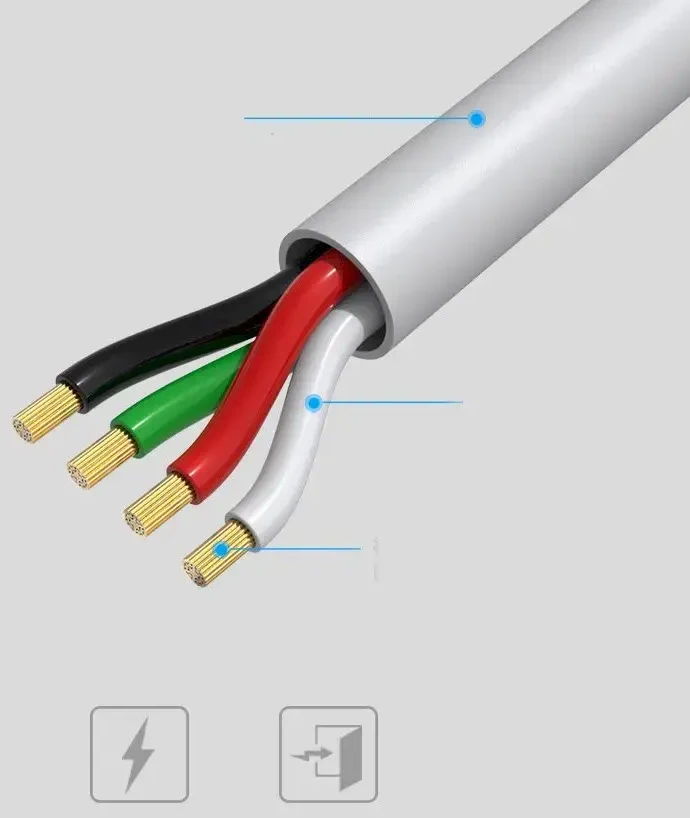 USB kabelis Remax RC-134i Lightning 2.1A juodas 1.0m