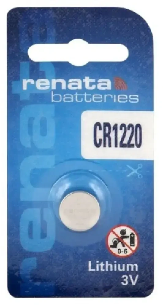 Renata CR1220 baterijos 1 vnt.