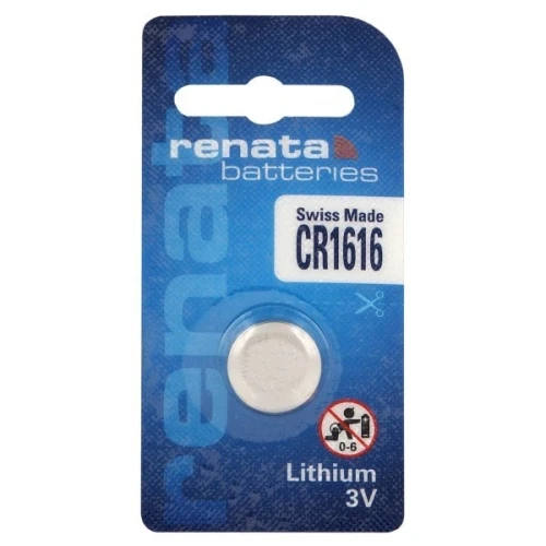 Renata CR1616 baterija pakuotėje