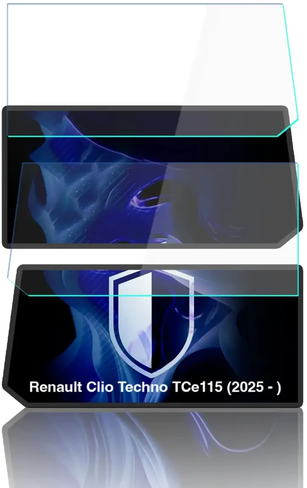 3Mk Protection Renault Clio Techno TCe115 (2025 - ) - 3mk BladeShield Center Ekranas