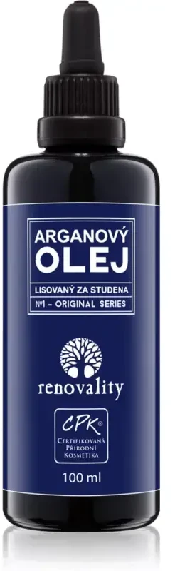 Renovality Original Series Argan Oil with Pump šalto spaudimo argano aliejus, 100 ml