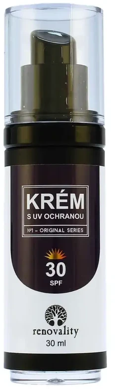 „Renovality Original Series“ mineralinis kreminis su UV apsauga SPF 30, 30 ml