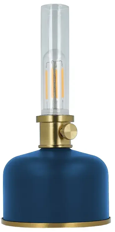 Plastrol Mėlyna Retro Petroleum LED Lamp mėlyna FLR-35 Forever Light