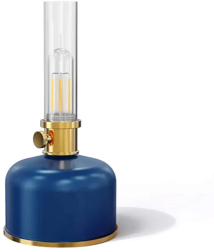 Plastrol Mėlyna Retro Petroleum LED Lamp mėlyna FLR-35 Forever Light