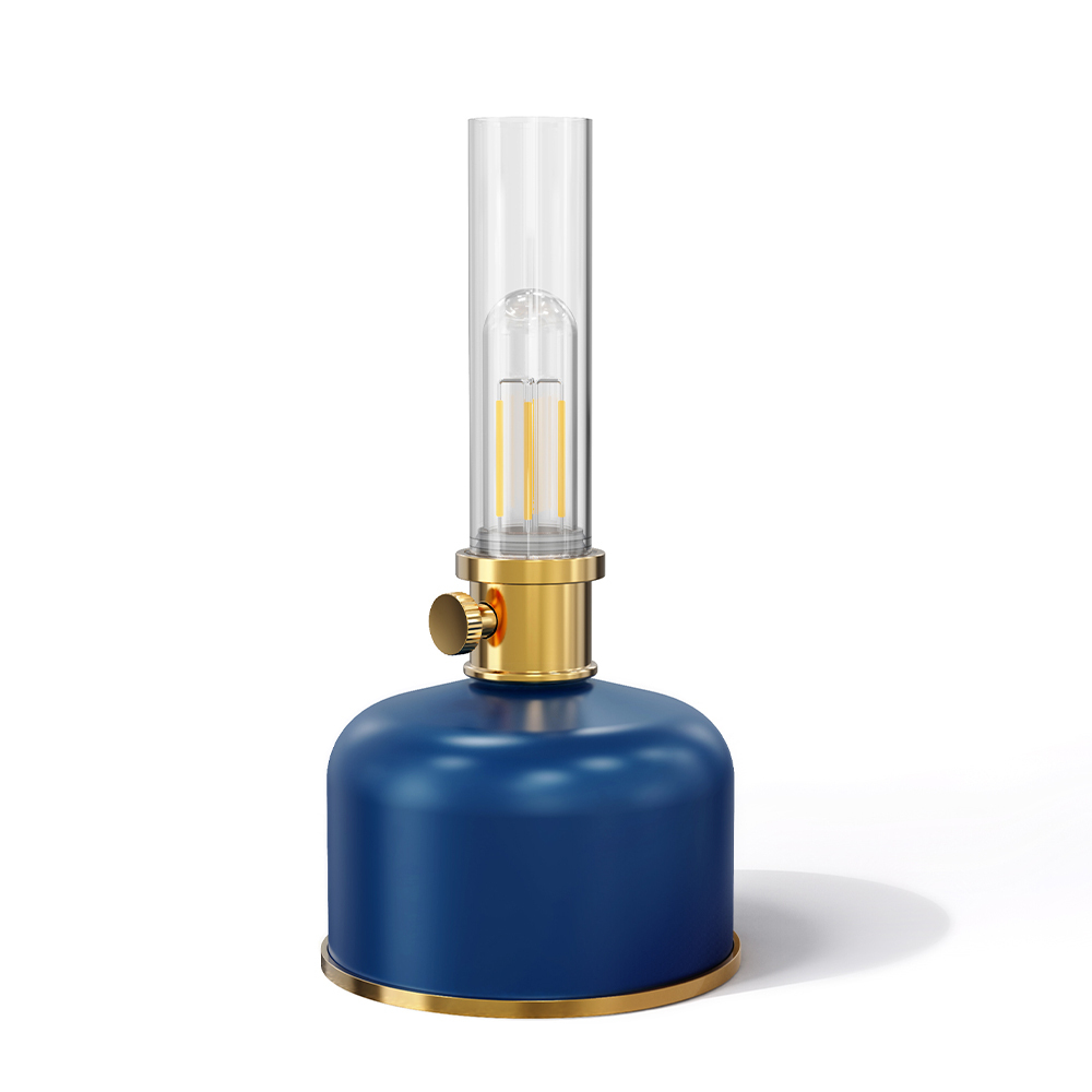 Plastrol Retro Petroleum LED lempa mėlynas FLR-35 Forever Light