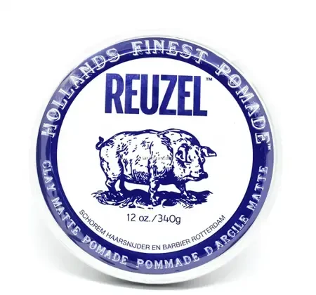 Plaukų formavimo molis Reuzel Hollands Finest Pomade Clay Matte Pomade, 340 g