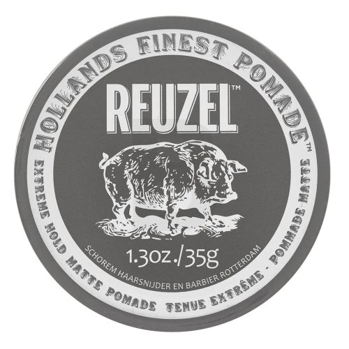 Plaukų formavimo vaškas Reuzel Extreme Hold Matte Pomade - Pomada plaukams, 35 g