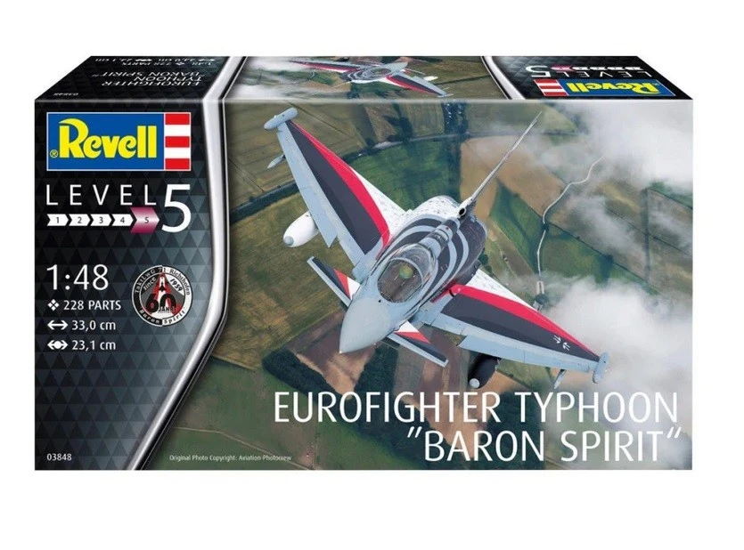 Revell - Eurofighter Typhoon "Baron Spirit", 1/48, 03848, spalvotas